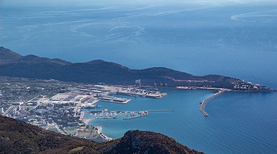 Montenegro faces claim over port concession