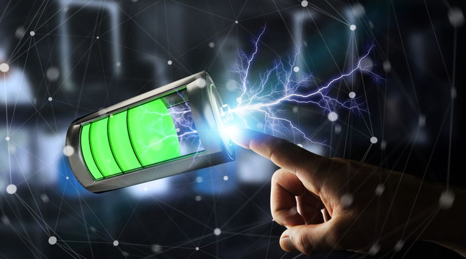 Companies from South Korea and Japan spearhead battery technologies patent rush