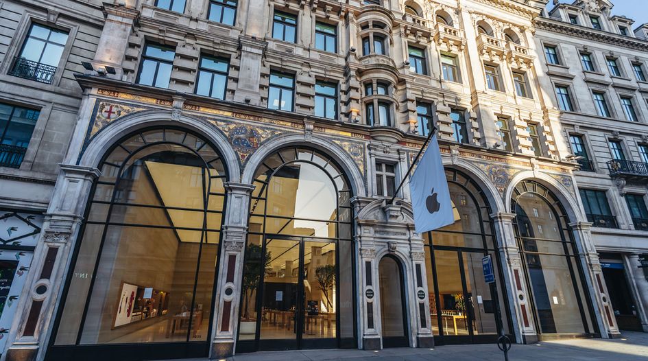 Apple staves off threat of a UK injunction in SEP fight with NPEs by agreeing to consent order
