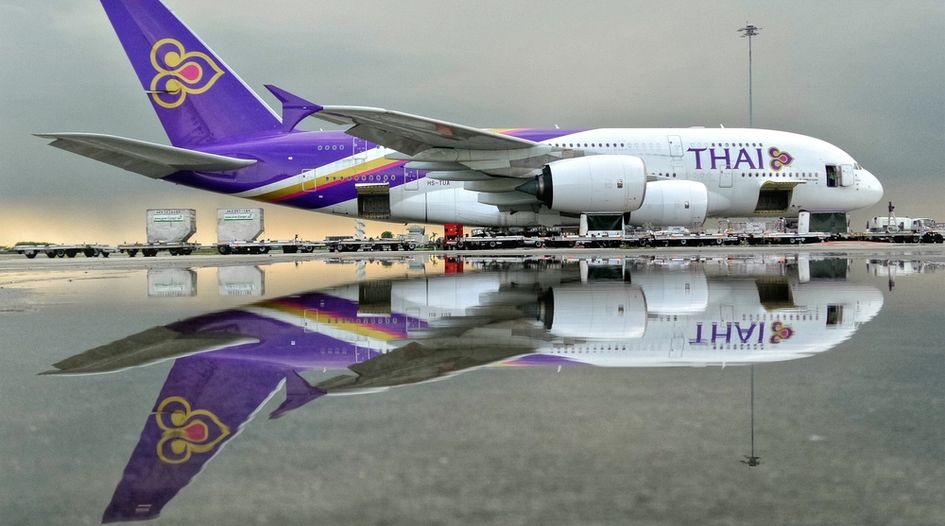 Thai Airways rehabilitation recognised in the UK