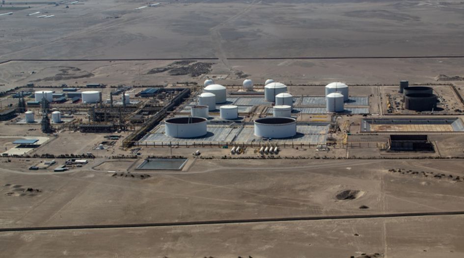 US gas investor brings claim against Peru