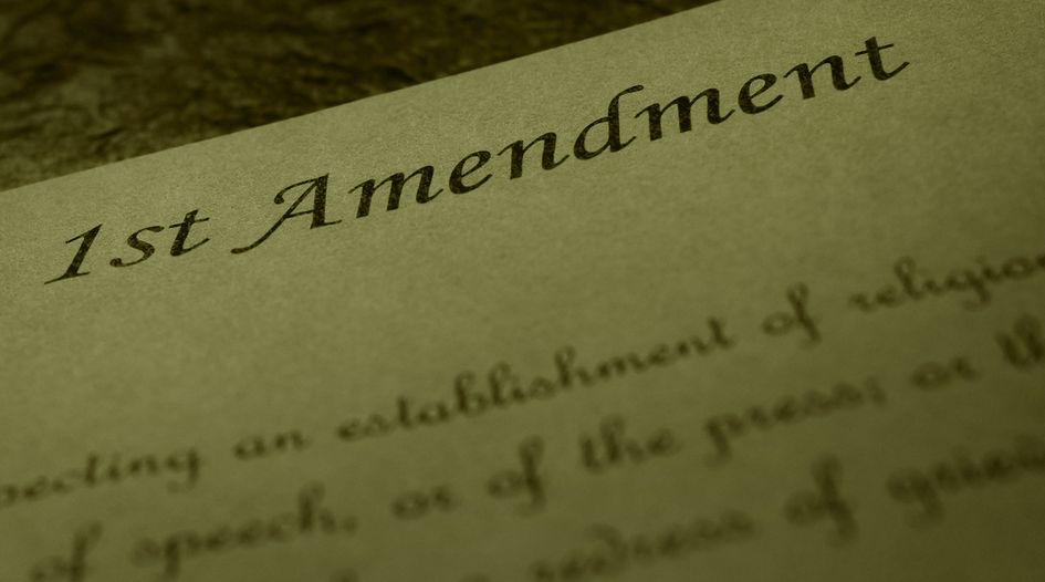 Facial recognition companies turn to the First Amendment