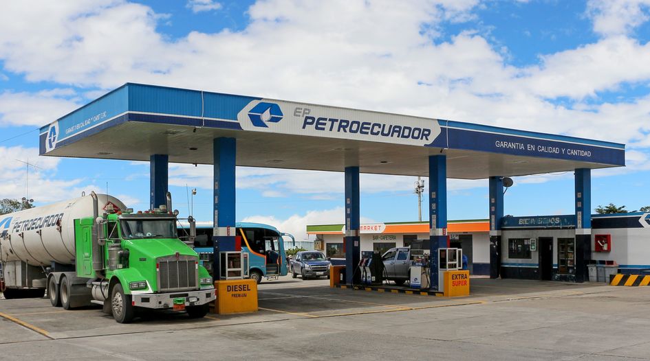 Halliburton brings claim against Ecuador’s national oil company