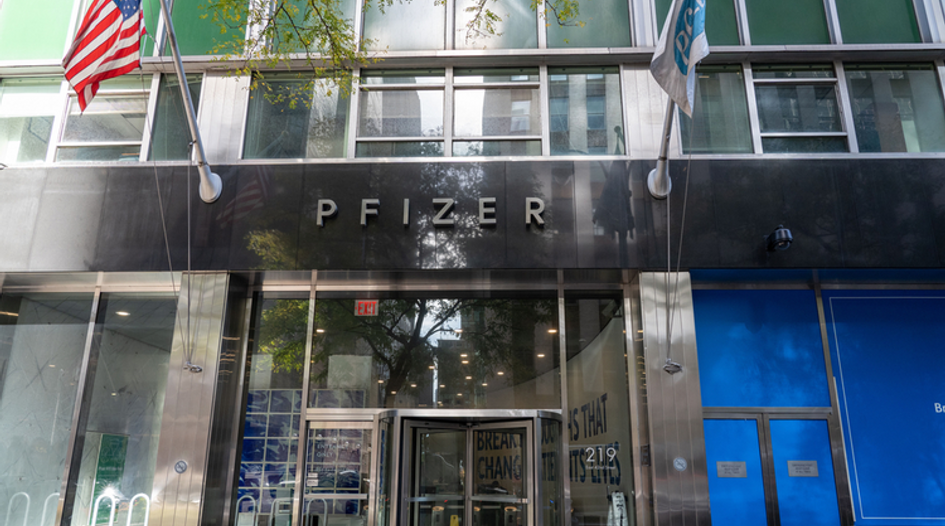 Pfizer: light on patent filings and heavy on abandonments