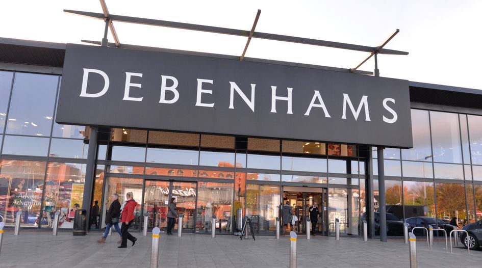 Ex-Debenhams topco wound-up as stores set to close