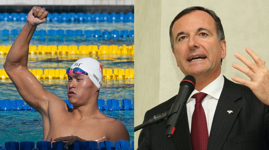 Chinese swimmer wins challenge over arbitrator's tweets