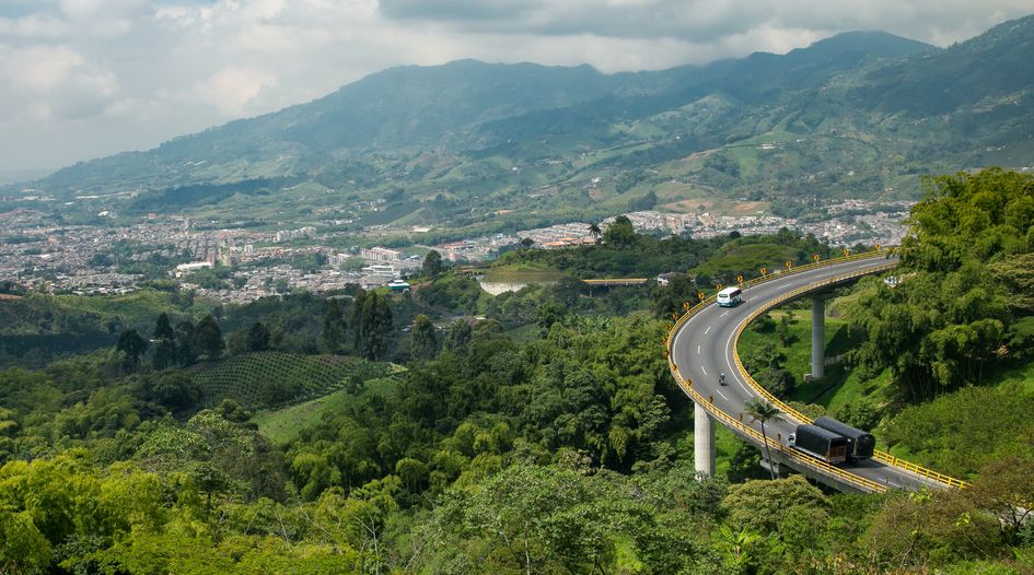 Colombian toll road project gets financing
