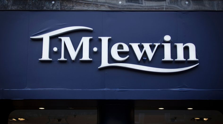 Pinsent Masons and Crowell &amp; Moring advise on latest TM Lewin rescue