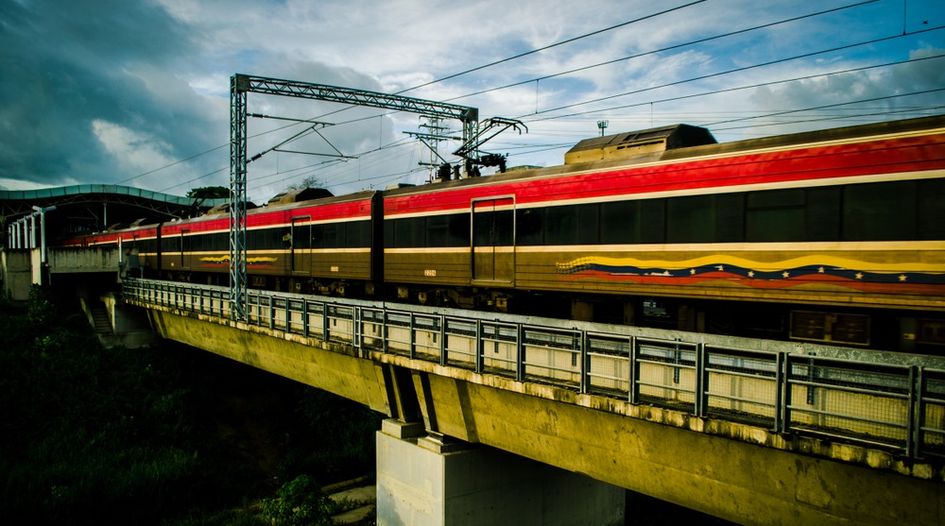 Rail consortium’s claim against Venezuela comes to light