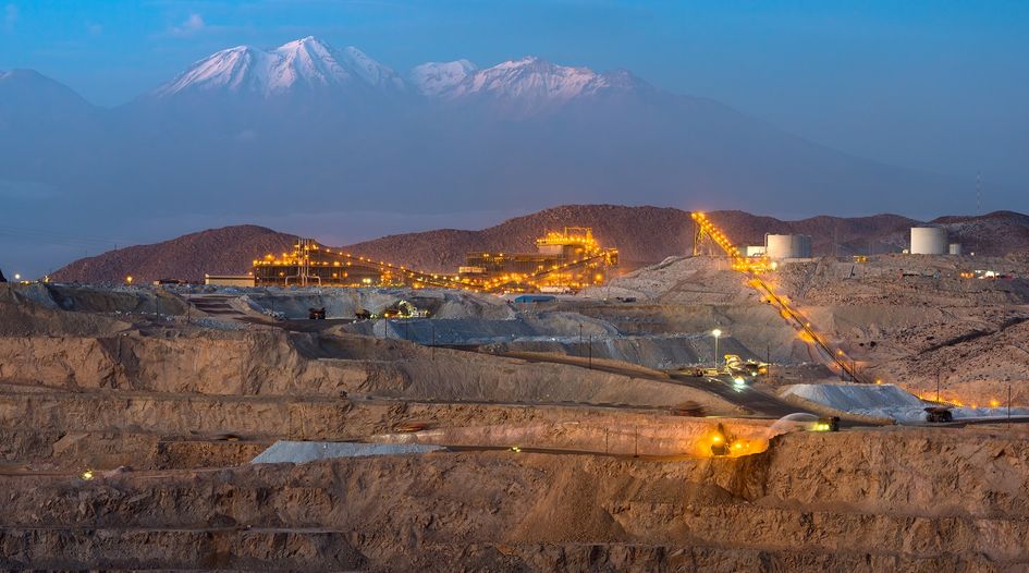 Peru's Cerro Verde gets US$350 million loan