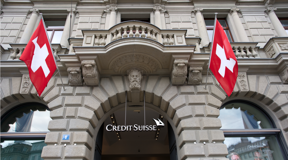 Credit Suisse fined in Swiss money laundering case