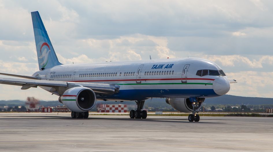 Tajik state airline escapes US enforcement bid