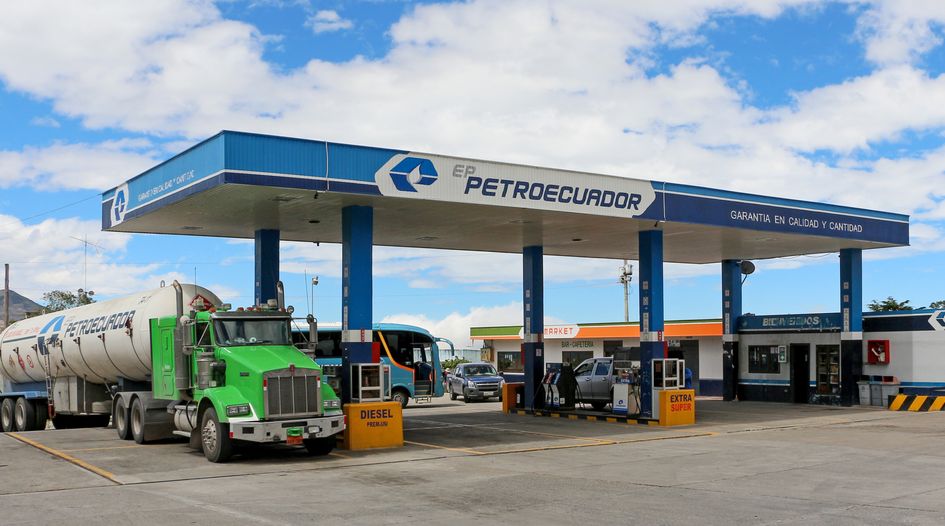 Sinopec wins damages in Ecuador oil dispute