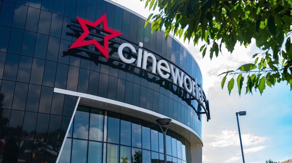 Cineworld’s secures interim DIP facility
