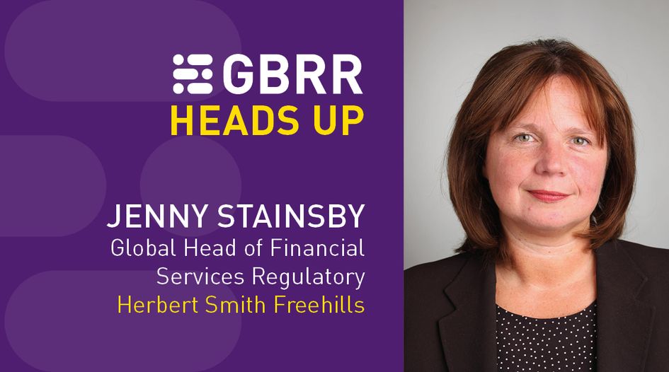 Heads Up: with Jenny Stainsby at Herbert Smith Freehills
