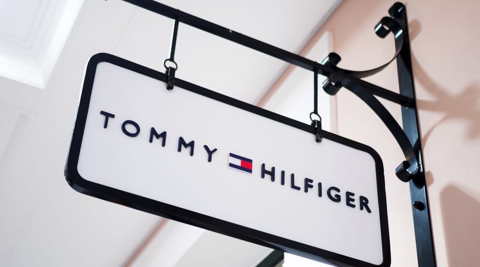 Trademark Office rejects application containing several elements of Tommy Hilfiger’s marks