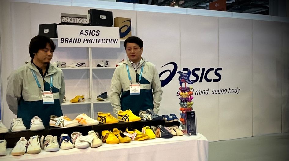 How ASICS is using the INTA Annual Meeting to spread the word about fake goods