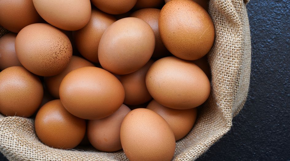 Dutch enforcer sanctions egg purchasing cartel