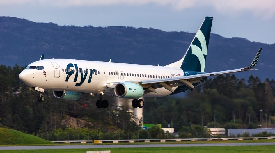Wiersholm, Kvale take roles as Norwegian airline Flyr enters bankruptcy