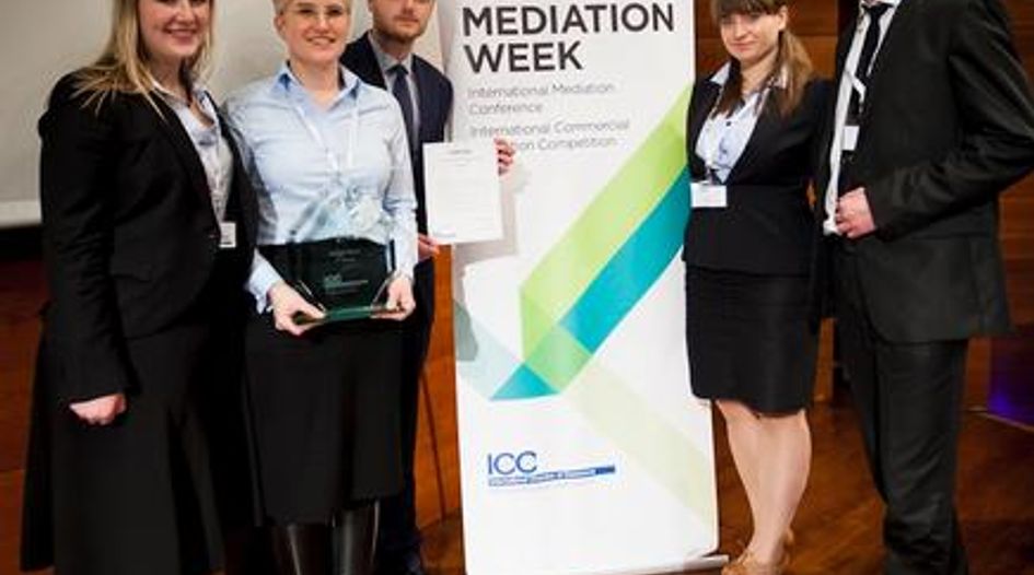 Polish team wins ICC mediation competition