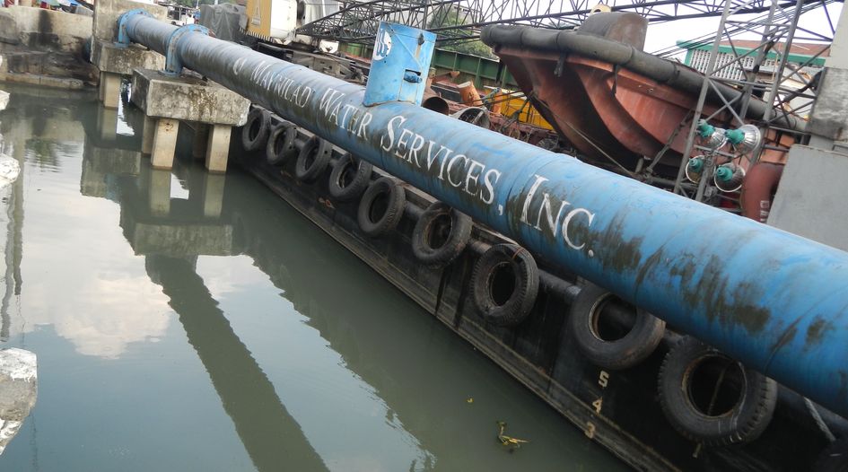 Philippines held liable in water tariff case