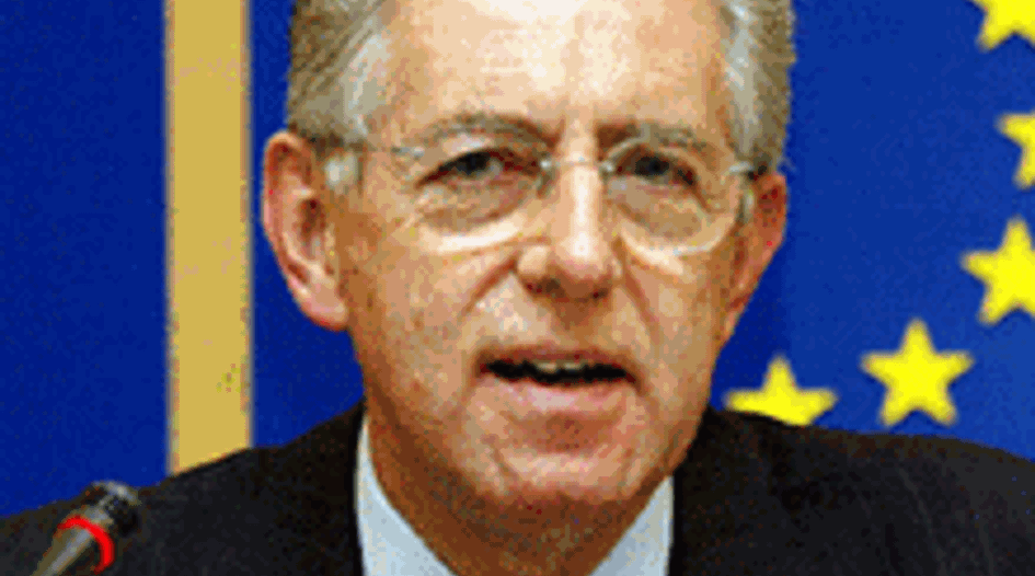 Political forces risk derailing EU growth policy, says Monti