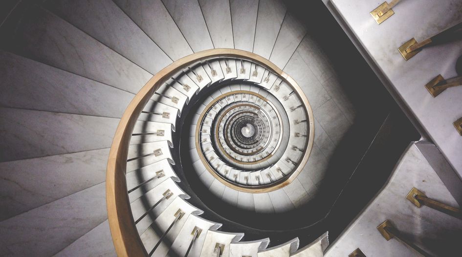 A downward spiral