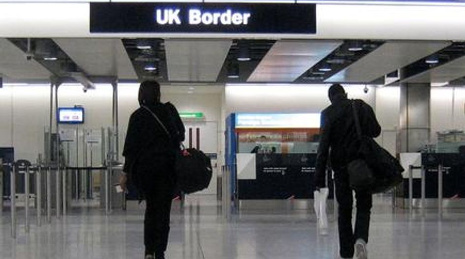 “e-Borders” award overturned in London