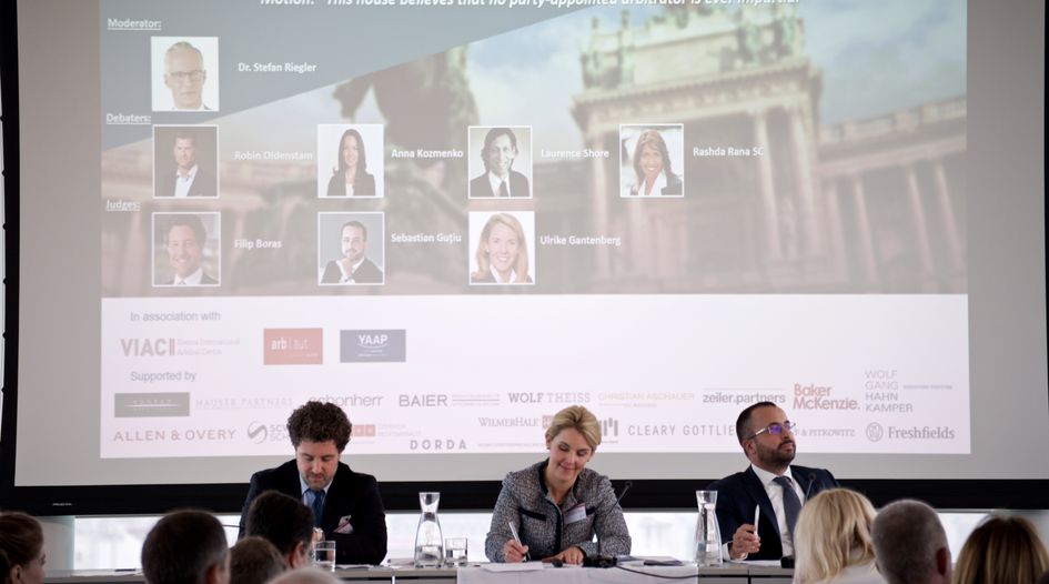 GAR Live Vienna lookback – “This house believes no party-appointed arbitrator is ever impartial”