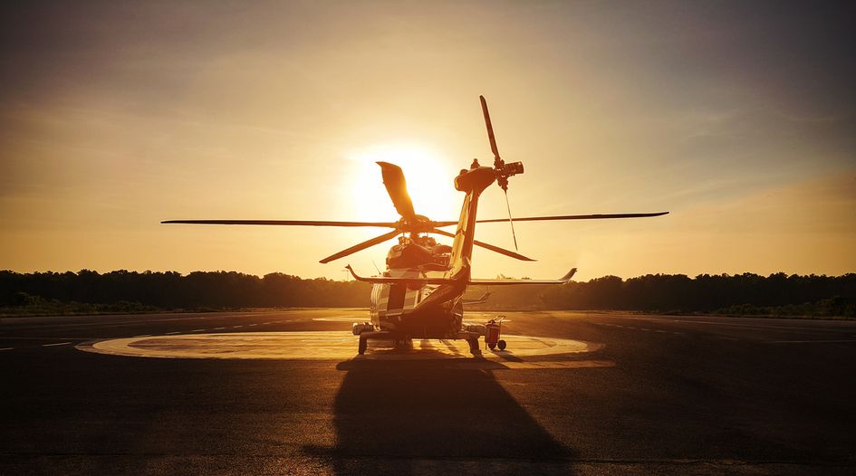 Bankrupt helicopter-leasing company lands sale agreement