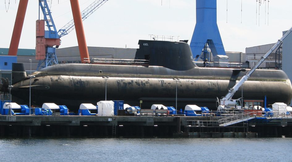 Arbitrator stays afloat in Greek submarine dispute