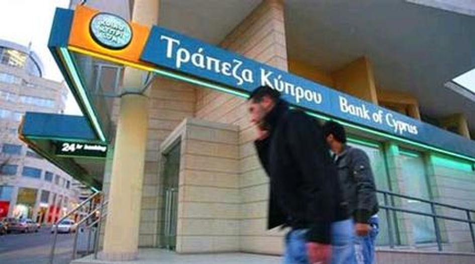 Cyprus threatened with bailout claim