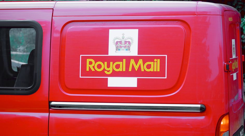 Royal Mail admits to breaking competition law