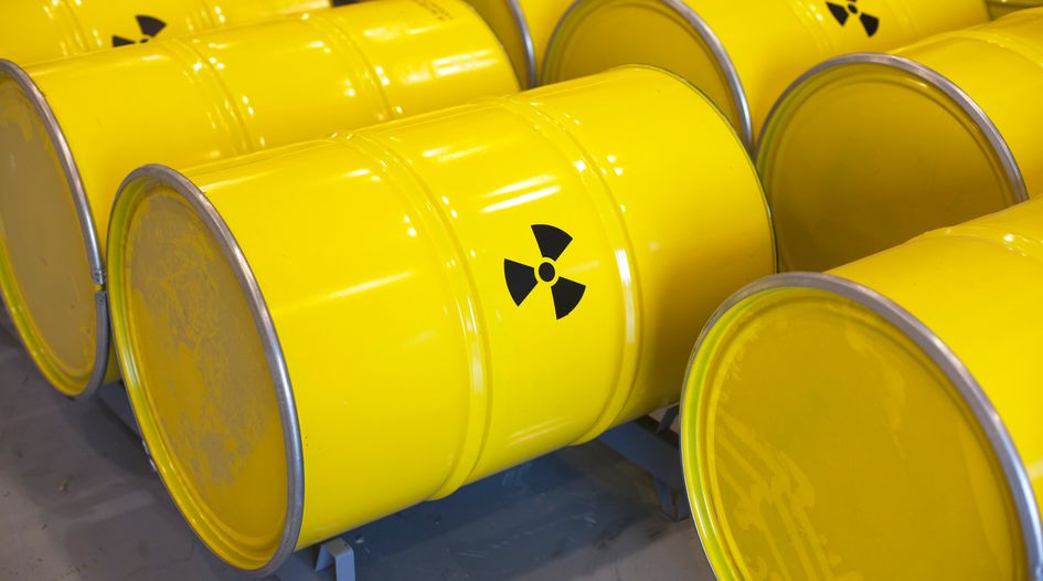 US DOJ: challenged nuclear waste deal is horizontal