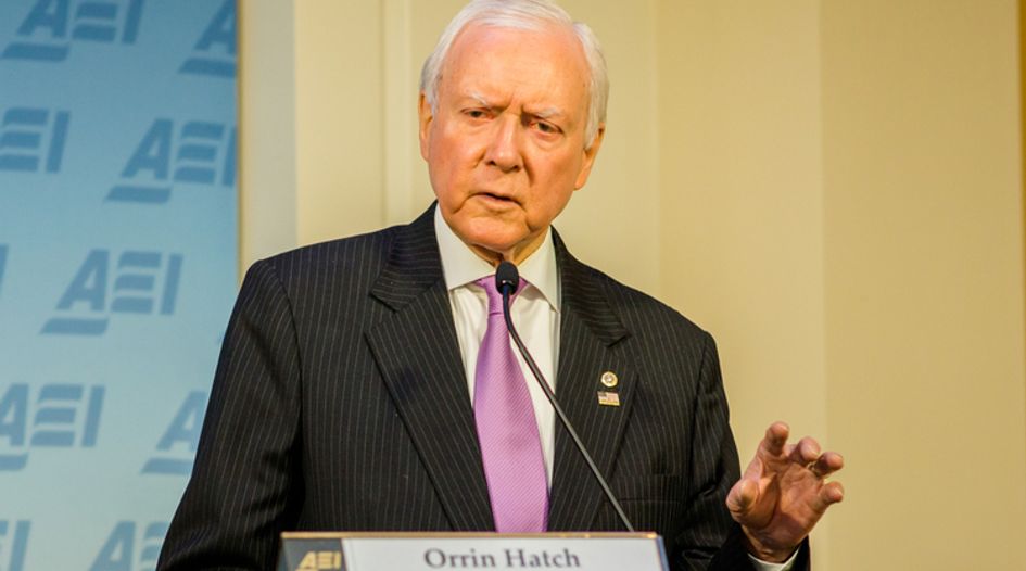 Senator Hatch’s proposal to limit biopharma IPRs has come at the wrong time
