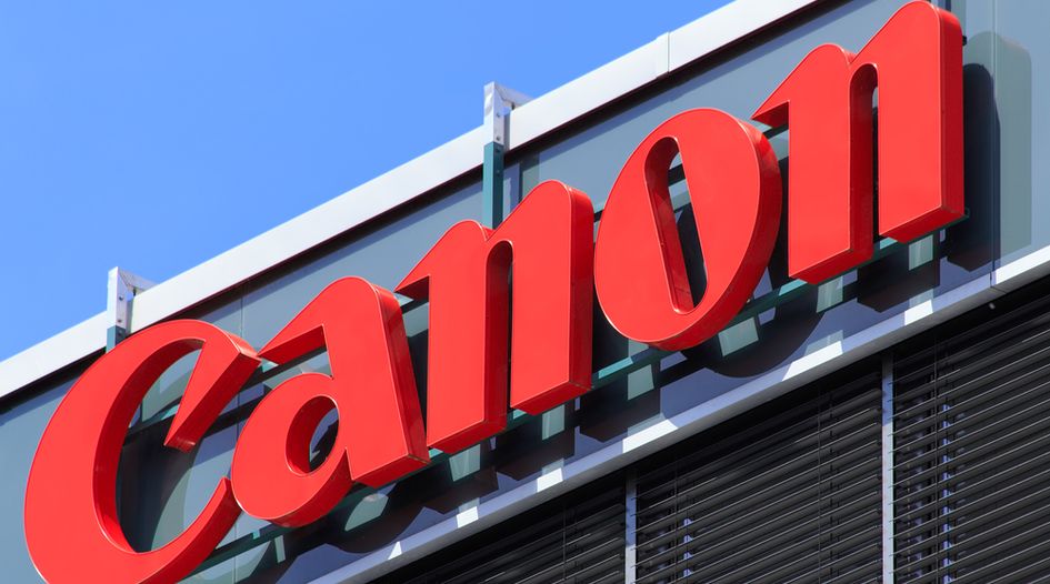 Canon assigns patents to Samsung Electronics