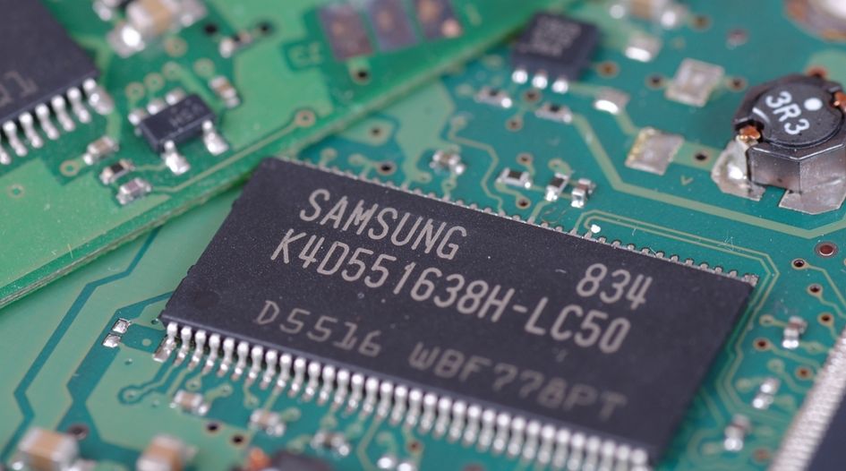 Samsung Electronics transfers chip patents to Texas NPE in settlement