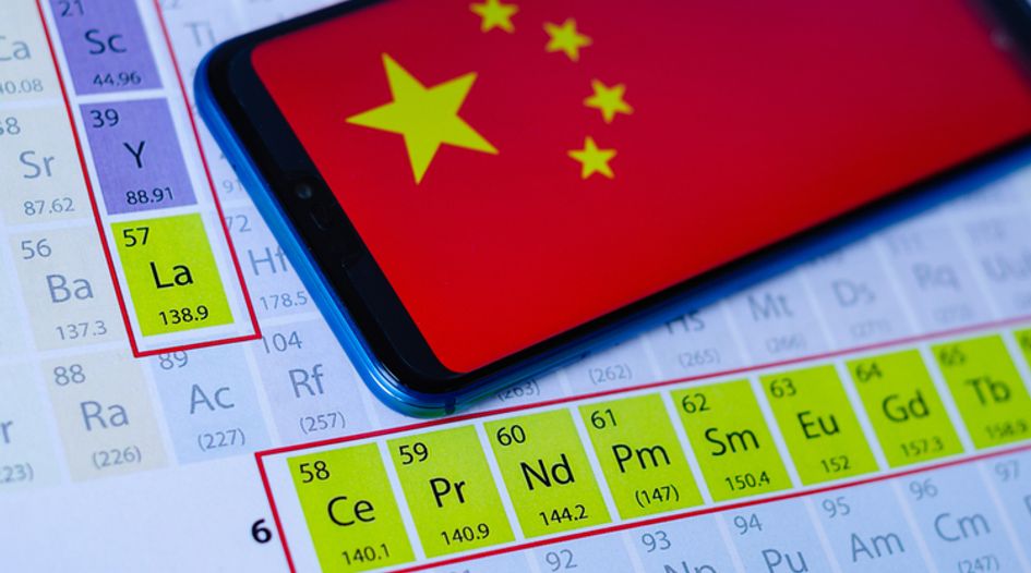 China’s focus on rare earth materials patents may spell trouble for the US