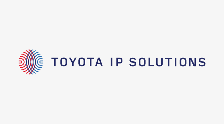 Toyota IP Solutions will help company realise more from its annual $9bn R&amp;D spend, says senior counsel