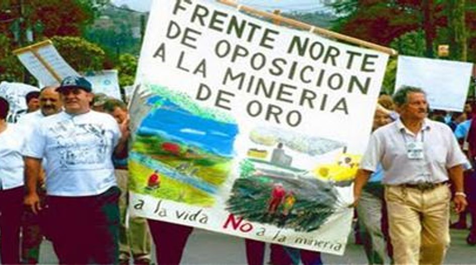 Gold miner puts Costa Rica on notice