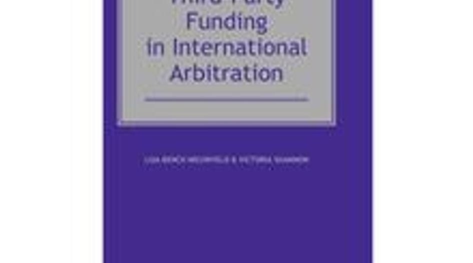 BOOK REVIEW: Third-Party Funding in International Arbitration