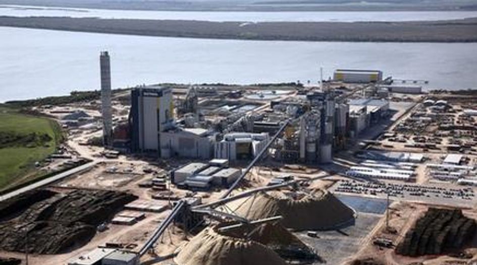 Uruguay pulp mill dispute prompts treaty challenge