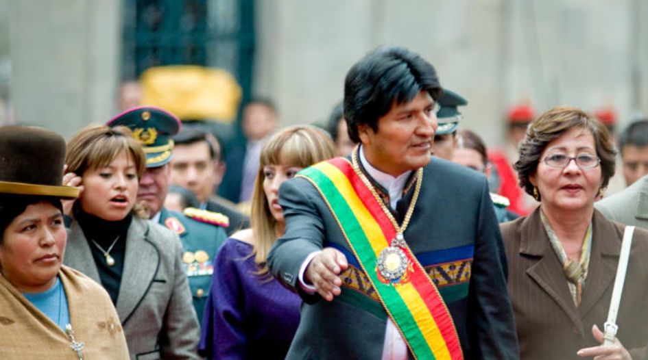 Bolivia escapes bulk of arbitration treaty claim over silver mine