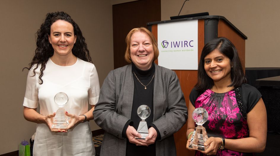 Washington, DC IWIRC recognises “remarkable” members at spring