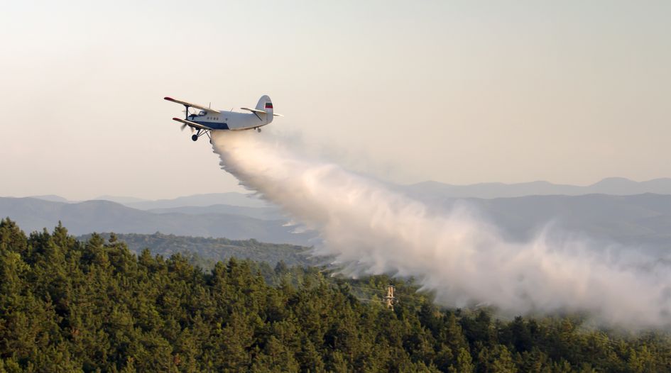 Chile seeks penalties for forest fire aircraft collusion