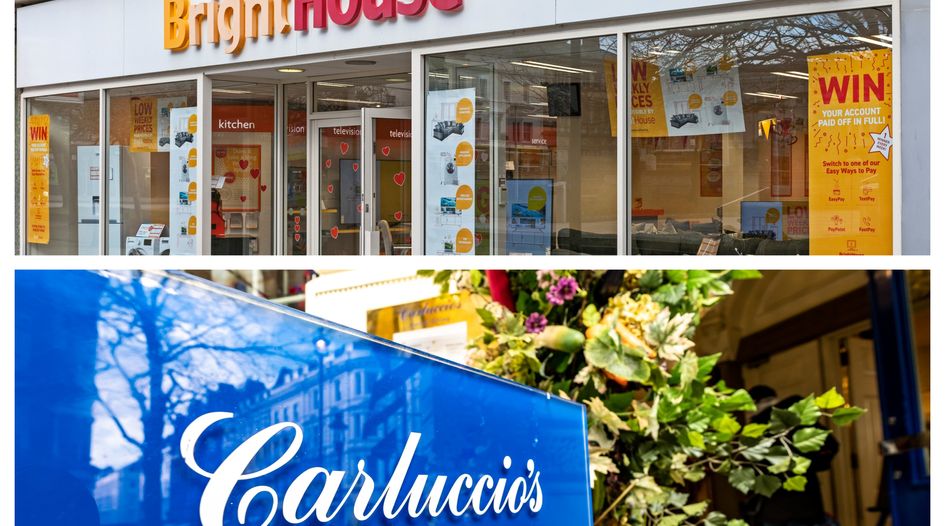 Ashurst and Freshfields seek rescue administrations for Carluccio’s and BrightHouse