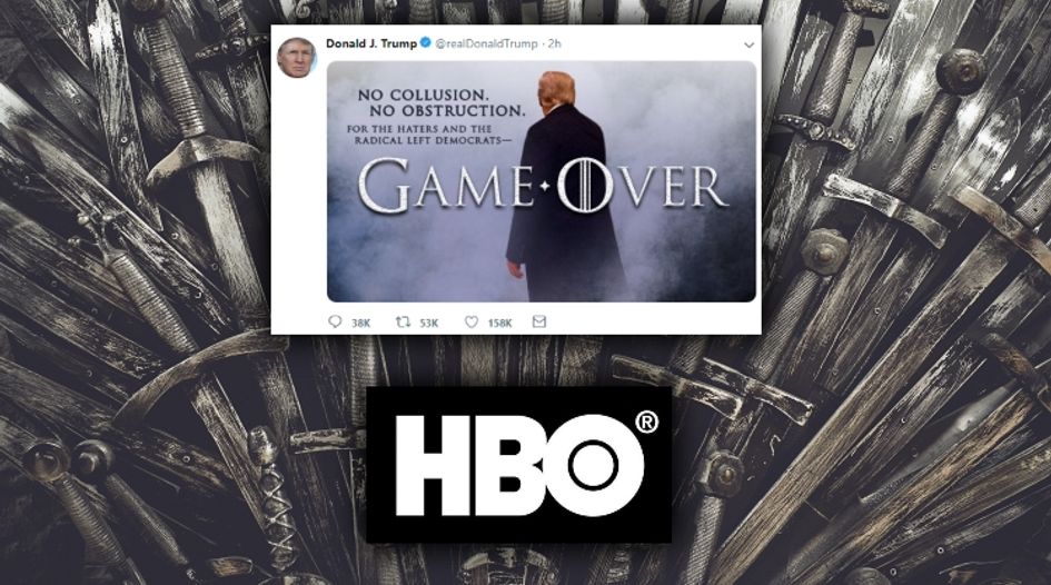 Trump riffs on Game of Thrones (again), INTA gives back, and rise of heritage brands: news digest