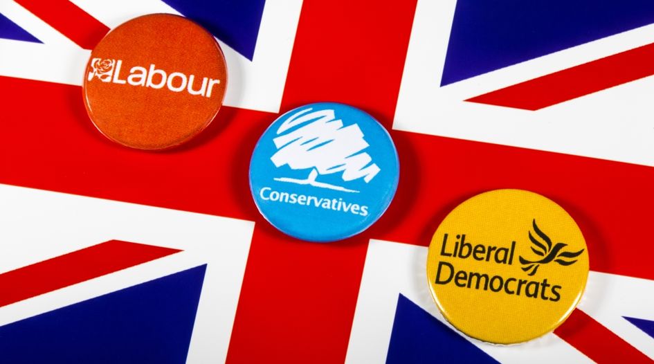 UK election:&nbsp;parties silent on brand protection issues as campaigns focus on Brexit