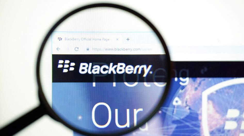 Portfolio analysis shows BlackBerry’s new director of licensing has a lot to work with