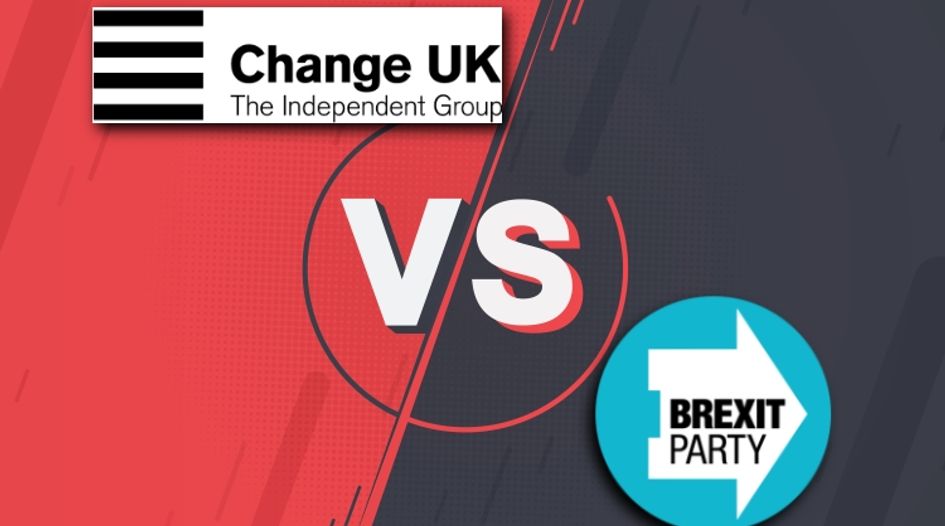 Brexit Party versus Change UK, Hells Angels victory, and INTA Annual Meeting on the up: news digest